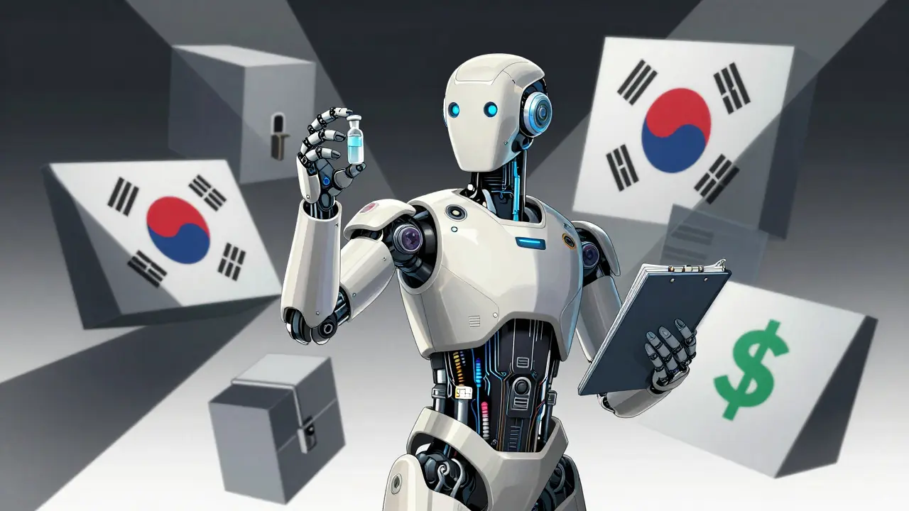 Medical robot balancing drug costs and quality regulations